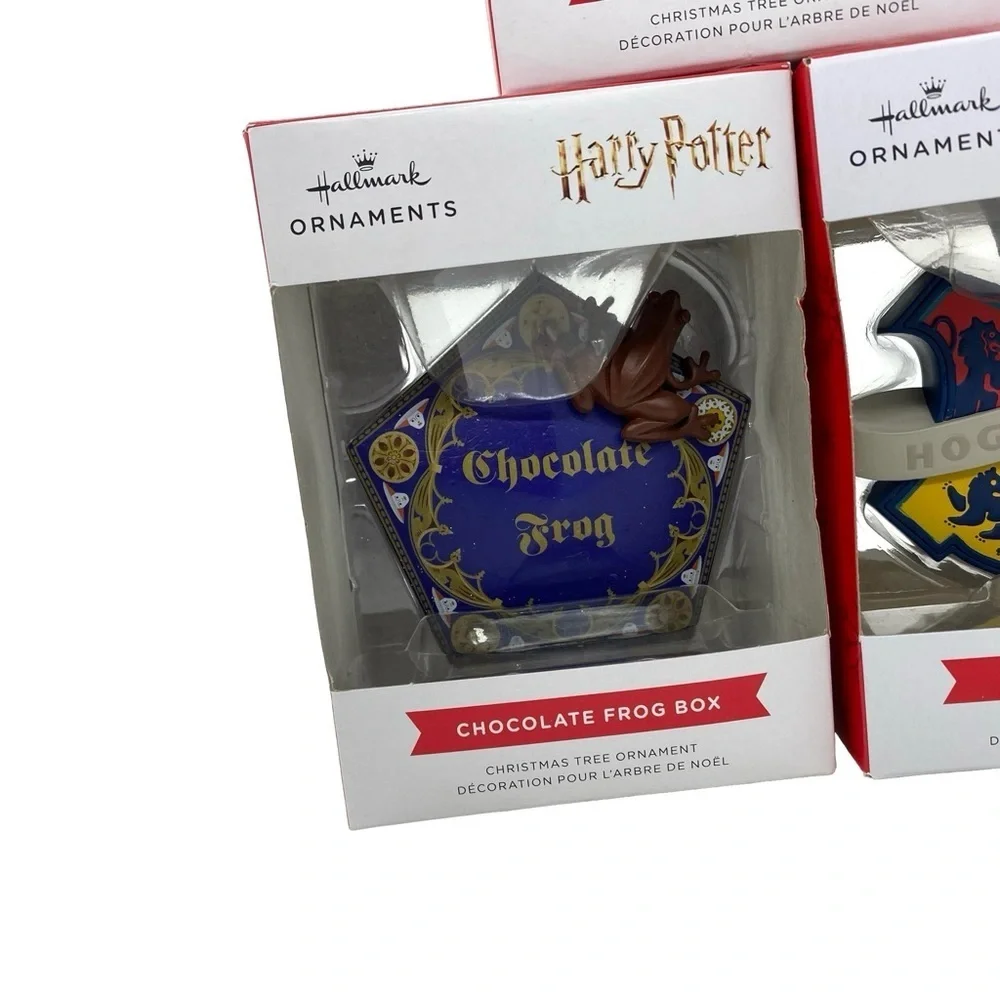 Hallmark x Harry Potter Wizarding World Christmas Ornament Lot New
